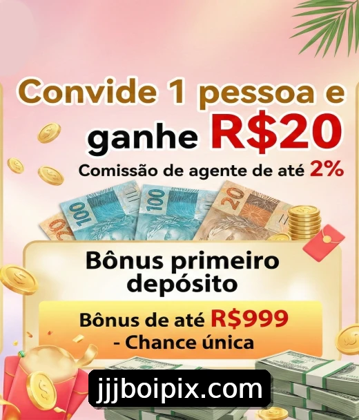 Bônus ao se registrar no jjjboi